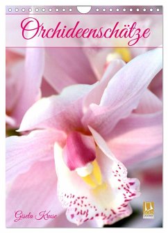 Orchideenschätze (Wandkalender 2024 DIN A4 hoch), CALVENDO Monatskalender