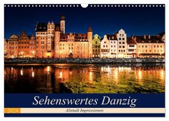 Sehenswertes Danzig (Wandkalender 2024 DIN A3 quer), CALVENDO Monatskalender