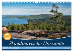 Skandinavische Horizonte (Wandkalender 2024 DIN A3 quer), CALVENDO Monatskalender