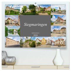 Sigmaringen Impressionen (hochwertiger Premium Wandkalender 2024 DIN A2 quer), Kunstdruck in Hochglanz