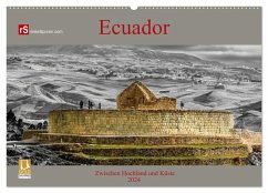 Ecuador 2024 Zwischen Hochland und Küste (Wandkalender 2024 DIN A2 quer), CALVENDO Monatskalender - Bergwitz, Uwe