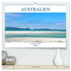 Australien - Australische Strände (hochwertiger Premium Wandkalender 2024 DIN A2 quer), Kunstdruck in Hochglanz