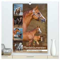 Pferdeträumereien - Traumbilder von Traumpferden (hochwertiger Premium Wandkalender 2024 DIN A2 hoch), Kunstdruck in Hochglanz