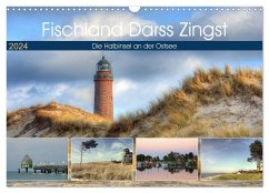 Fischland Darß Zingst ¿ Die Halbinsel an der Ostsee (Wandkalender 2024 DIN A3 quer), CALVENDO Monatskalender