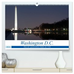 Washington D.C. (hochwertiger Premium Wandkalender 2024 DIN A2 quer), Kunstdruck in Hochglanz - Enders, Borg