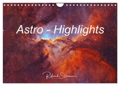 Astro - Highlights (Wandkalender 2024 DIN A4 quer), CALVENDO Monatskalender