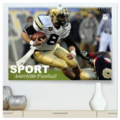 Sport. American Football (hochwertiger Premium Wandkalender 2024 DIN A2 quer), Kunstdruck in Hochglanz