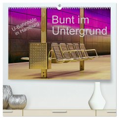 Bunt im Untergrund (hochwertiger Premium Wandkalender 2024 DIN A2 quer), Kunstdruck in Hochglanz