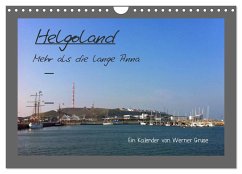Helgoland (Wandkalender 2024 DIN A4 quer), CALVENDO Monatskalender