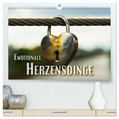 Emotionale Herzensdinge (hochwertiger Premium Wandkalender 2024 DIN A2 quer), Kunstdruck in Hochglanz