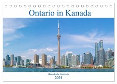 Ontario in Kanada - Kanadische Kontraste (Tischkalender 2024 DIN A5 quer), CALVENDO Monatskalender - pixs:sell