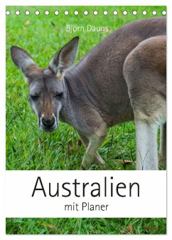 Australien mit Planer (Tischkalender 2024 DIN A5 hoch), CALVENDO Monatskalender