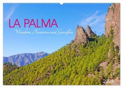 La Palma. Wandern, Flanieren und Genießen (Wandkalender 2024 DIN A2 quer), CALVENDO Monatskalender