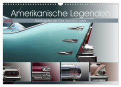 Amerikanische Legenden - Autoklassiker der 50er und 60er Jahre (Wandkalender 2024 DIN A3 quer), CALVENDO Monatskalender - Gube, Beate