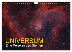Universum - Eine Reise zu den Sternen (Wandkalender 2024 DIN A4 quer), CALVENDO Monatskalender