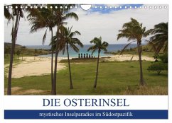 Die Osterinsel - mystisches Inselparadies im Südostpazifik (Wandkalender 2024 DIN A4 quer), CALVENDO Monatskalender