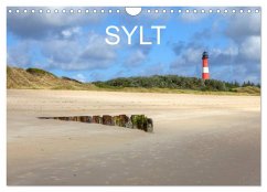 Sylt (Wandkalender 2024 DIN A4 quer), CALVENDO Monatskalender