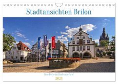 Stadtansichten Brilon (Wandkalender 2024 DIN A4 quer), CALVENDO Monatskalender - Thiemann, Detlef