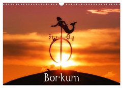 Borkum (Wandkalender 2024 DIN A3 quer), CALVENDO Monatskalender