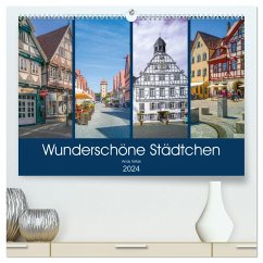 Wunderschöne Städtchen (hochwertiger Premium Wandkalender 2024 DIN A2 quer), Kunstdruck in Hochglanz - Tetlak, Andy