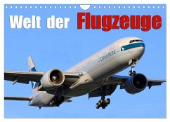 Welt der Flugzeuge (Wandkalender 2024 DIN A4 quer), CALVENDO Monatskalender