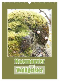 Moosmonster und Waldgeister (Wandkalender 2024 DIN A3 hoch), CALVENDO Monatskalender