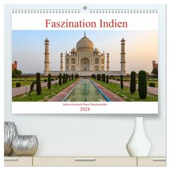 Faszination Indien (hochwertiger Premium Wandkalender 2024 DIN A2 quer), Kunstdruck in Hochglanz