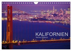 KALIFORNIEN (Wandkalender 2024 DIN A4 quer), CALVENDO Monatskalender