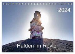 Halden im Revier (Tischkalender 2024 DIN A5 quer), CALVENDO Monatskalender