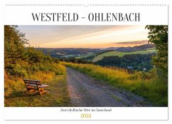 Westfeld-Ohlenbach - zwei idyllische Orte im Sauerland (Wandkalender 2024 DIN A2 quer), CALVENDO Monatskalender