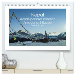 Nepal - Wanderparadies zwischen Annapurna & Everest (hochwertiger Premium Wandkalender 2024 DIN A2 quer), Kunstdruck in Hochglanz