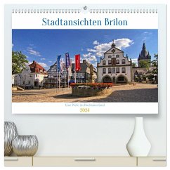 Stadtansichten Brilon (hochwertiger Premium Wandkalender 2024 DIN A2 quer), Kunstdruck in Hochglanz - Thiemann, Detlef