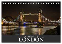 Wundervolles London (Tischkalender 2024 DIN A5 quer), CALVENDO Monatskalender