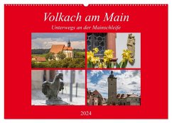 Volkach am Main (Wandkalender 2024 DIN A2 quer), CALVENDO Monatskalender - will, hans