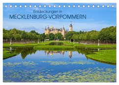 Entdeckungen in Mecklenburg-Vorpommern (Tischkalender 2024 DIN A5 quer), CALVENDO Monatskalender