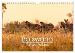 Botswana - Ruf der Wildnis (Wandkalender 2024 DIN A4 quer), CALVENDO Monatskalender - Stelzel, Maria-Lisa