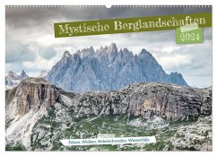 Mystische Berglandschaften (Wandkalender 2024 DIN A2 quer), CALVENDO Monatskalender