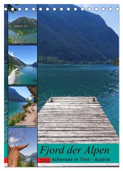Fjord der Alpen. Achensee in Tirol - Austria (Tischkalender 2024 DIN A5 hoch), CALVENDO Monatskalender - Michel, Susan