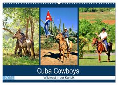 Cuba Cowboys - Wildwest in der Karibik (Wandkalender 2024 DIN A2 quer), CALVENDO Monatskalender