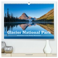 Glacier National Park - Abenteuer in den Rocky Mountains (hochwertiger Premium Wandkalender 2024 DIN A2 quer), Kunstdruck in Hochglanz - Holtgräwe, Thomas