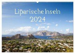 Liparische Inseln (Wandkalender 2024 DIN A2 quer), CALVENDO Monatskalender