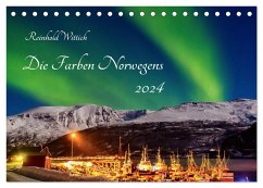 Die Farben Norwegens (Tischkalender 2024 DIN A5 quer), CALVENDO Monatskalender - Wittich, Reinhold