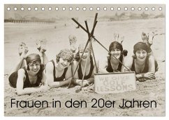 Frauen in den 20er Jahren (Tischkalender 2024 DIN A5 quer), CALVENDO Monatskalender
