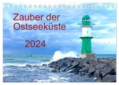 Zauber der Ostseeküste (Tischkalender 2024 DIN A5 quer), CALVENDO Monatskalender