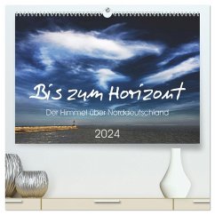 Bis zum Horizont. Der Himmel über Norddeutschland. (hochwertiger Premium Wandkalender 2024 DIN A2 quer), Kunstdruck in Hochglanz - Kühn, Gerhard