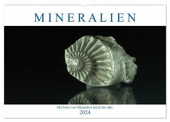 Mineralien (Wandkalender 2024 DIN A2 quer), CALVENDO Monatskalender