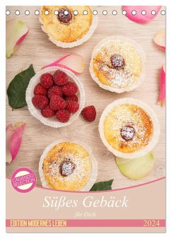 Süßes Gebäck für Dich (Tischkalender 2024 DIN A5 hoch), CALVENDO Monatskalender