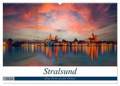 Stralsund, Eine Perle an der Ostsee (Wandkalender 2024 DIN A2 quer), CALVENDO Monatskalender