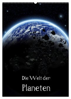 Die Welt der Planeten (Wandkalender 2024 DIN A2 hoch), CALVENDO Monatskalender - Gatterwe, Simone