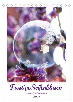 Frostige Seifenblasen (Tischkalender 2024 DIN A5 hoch), CALVENDO Monatskalender